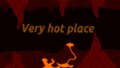 Very hot place