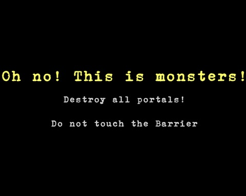 Oh no! This is monsters!