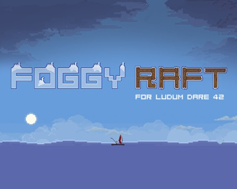 Foggy raft