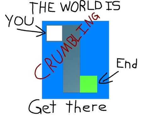 The world is crumbling!
