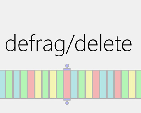 defrag/delete