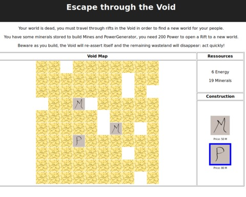 Escape through the Void