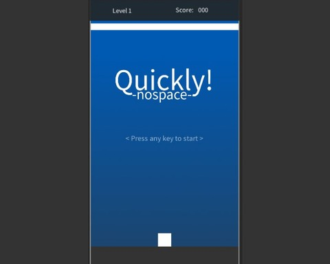 Quickly! nospace