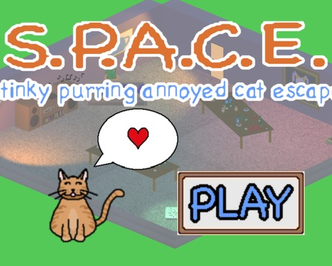 S.P.A.C.E – Stinky Purring Annoyed Cat Escape
