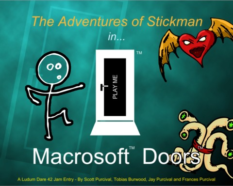 The Adventures of Stickman in Macrosoft Doors!