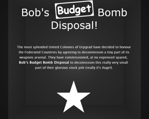 Bob's Budget Bomb Disposal