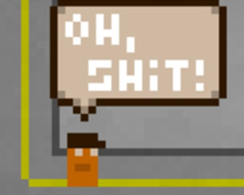 Oh, sh*t! — Ludum Dare #42 — Running out of space