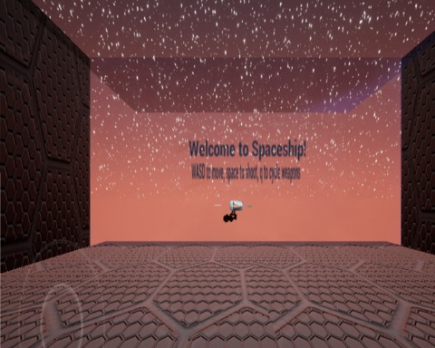 Spaceship rocketboost
