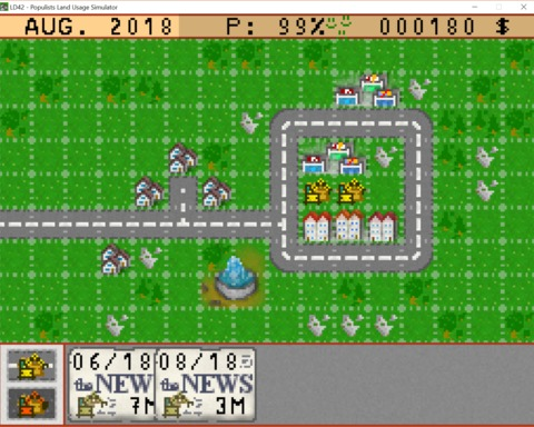 Populists Land Use Simulator