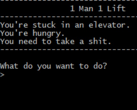 1 Man 1 Lift