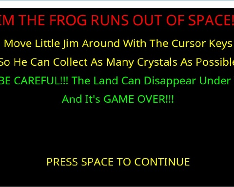 Jim The Frog