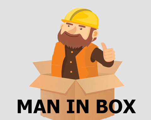 Man in box