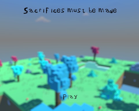Sacrifices must be made