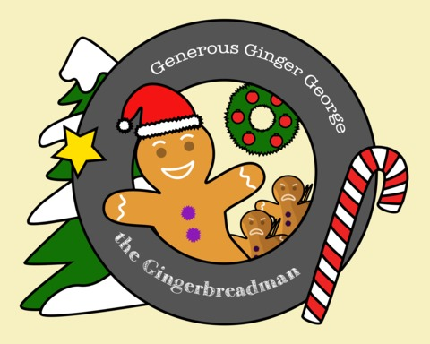Generous Ginger George, the Gingerbreadman