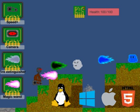 The robot's adventure
