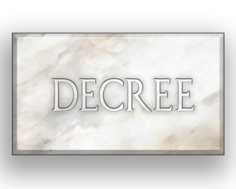 Decree