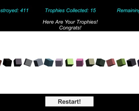 Destroy All Cubes!