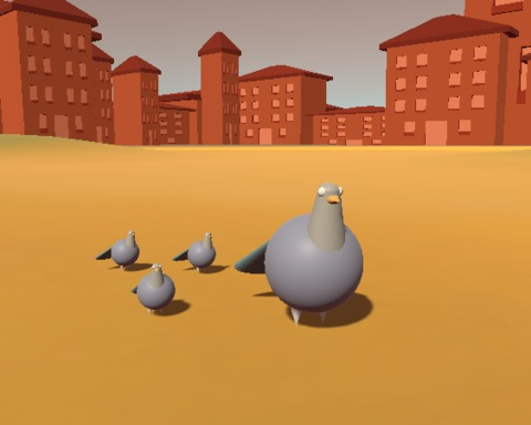 PigeonVR (now with Non-VR version)