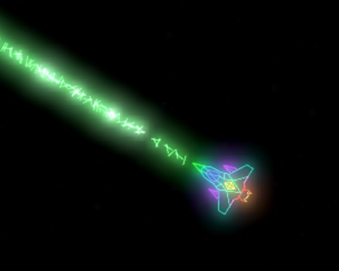 Chase's Highly Original Neon Space Game