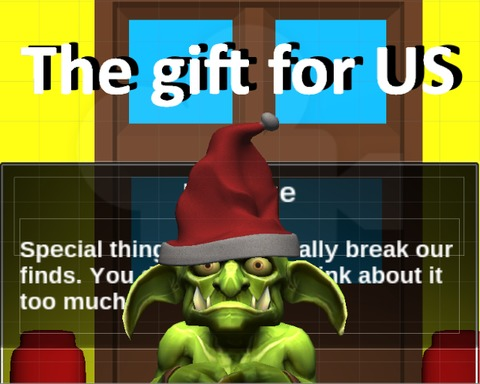 The gift for us