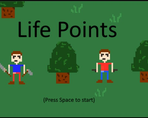 Life-Points, A Ludum Dare Game.