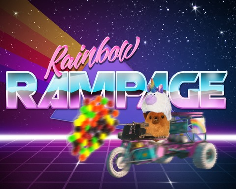 Rainbow Rampage - Twitch Overlay Game
