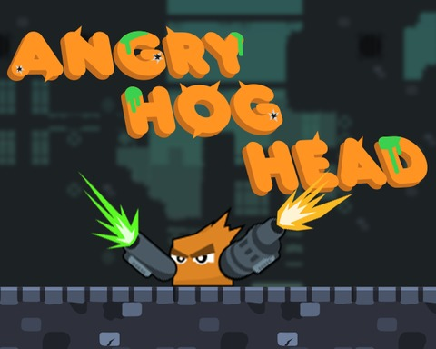 Angry Hog Head
