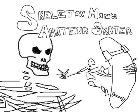 Skeleton Man's Amateur Skater