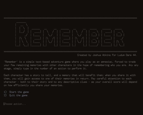 Remember