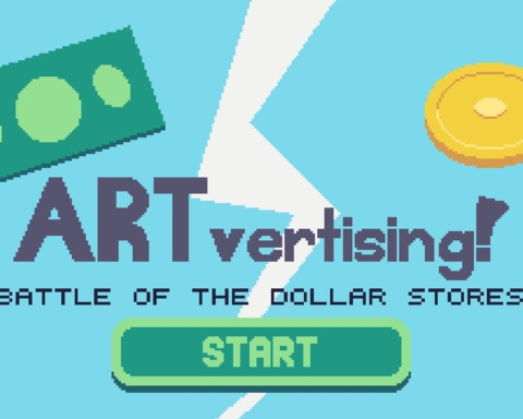 Artvertising: The Battle of the Dollar Stores!