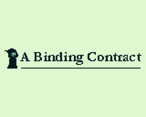A Binding Contract