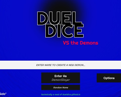 Duel Dice: VS the Demons