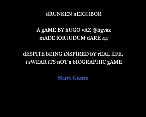dRUNKEN nEIGHBOR