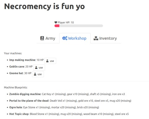 Necromancy is fun