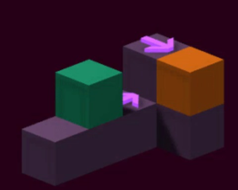 Cube puzzle game