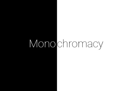 Monochromacy