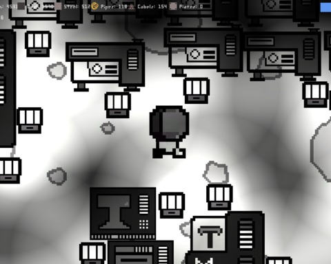 The Space is Dark!