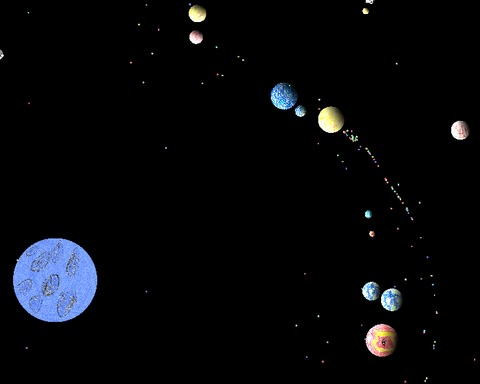 Solar System Clicker - Browser game