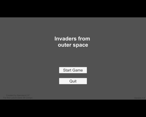 Invaders from outer space