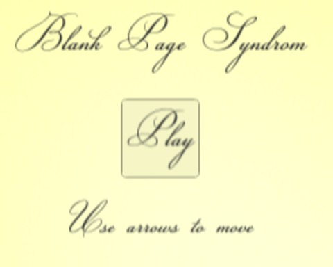 Blank Page Syndrome