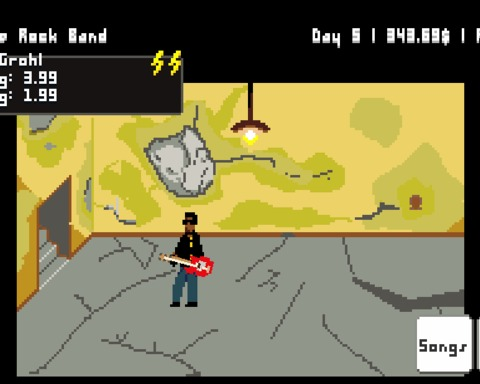 Idle Rock Band