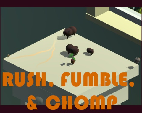 Rush, Fumble, and Chomp (play in browser!)