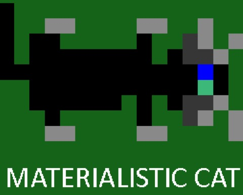 Materialistic Cat