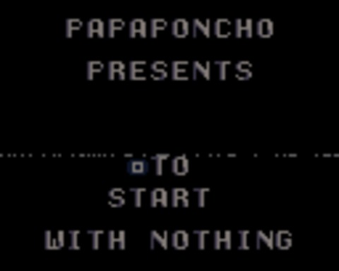 UNNAMED - Start with nothing