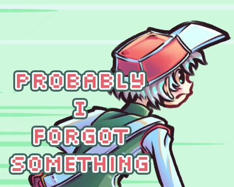 Probably I forgot something