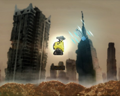 WALL-E get the water!