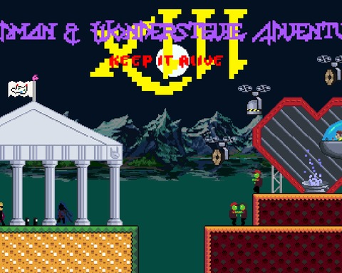 Berndmän und Wonderstevie Adventures XIII: keep it alive