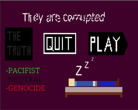 They are corrupted