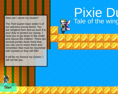 PIXIE DUST: Tale of the wingless!