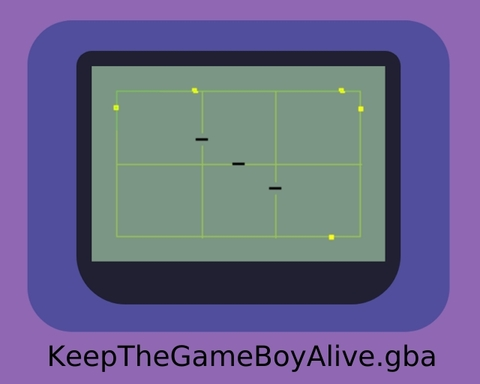 Keep the GameBoy alive. (on GameBoy Advance)